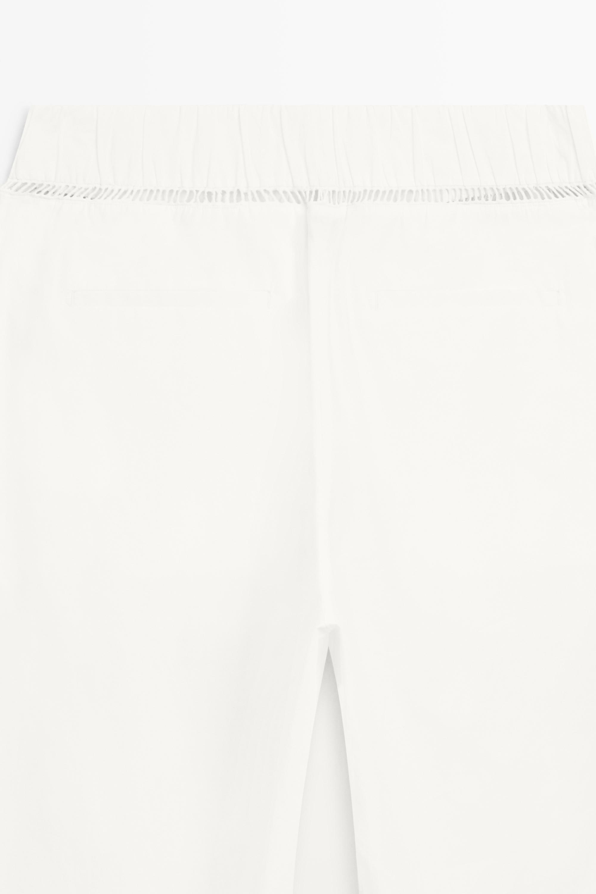 100% cotton elasticated pants - STUDIO